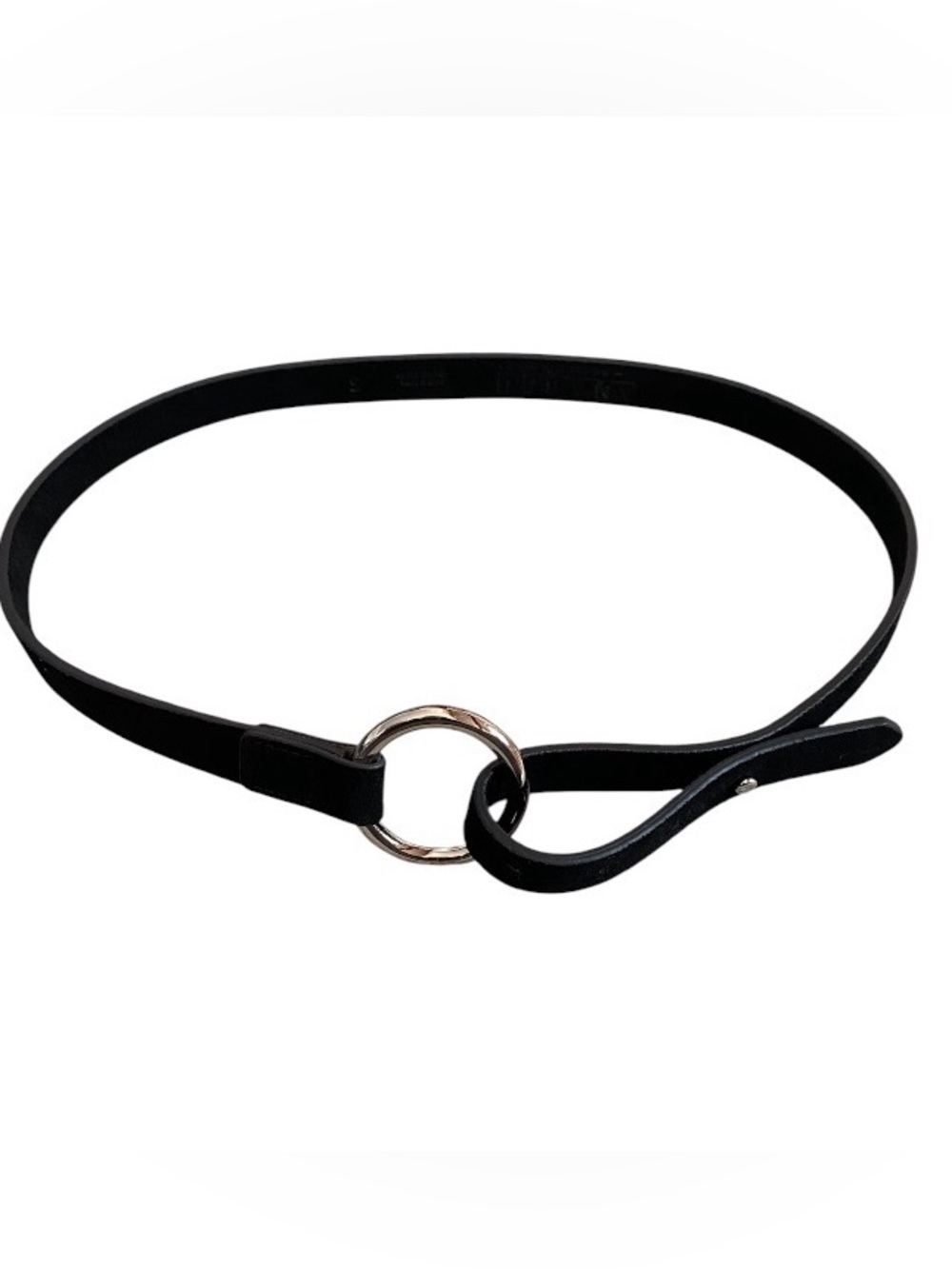 Ana Bru by b-low the belt black suede belt
